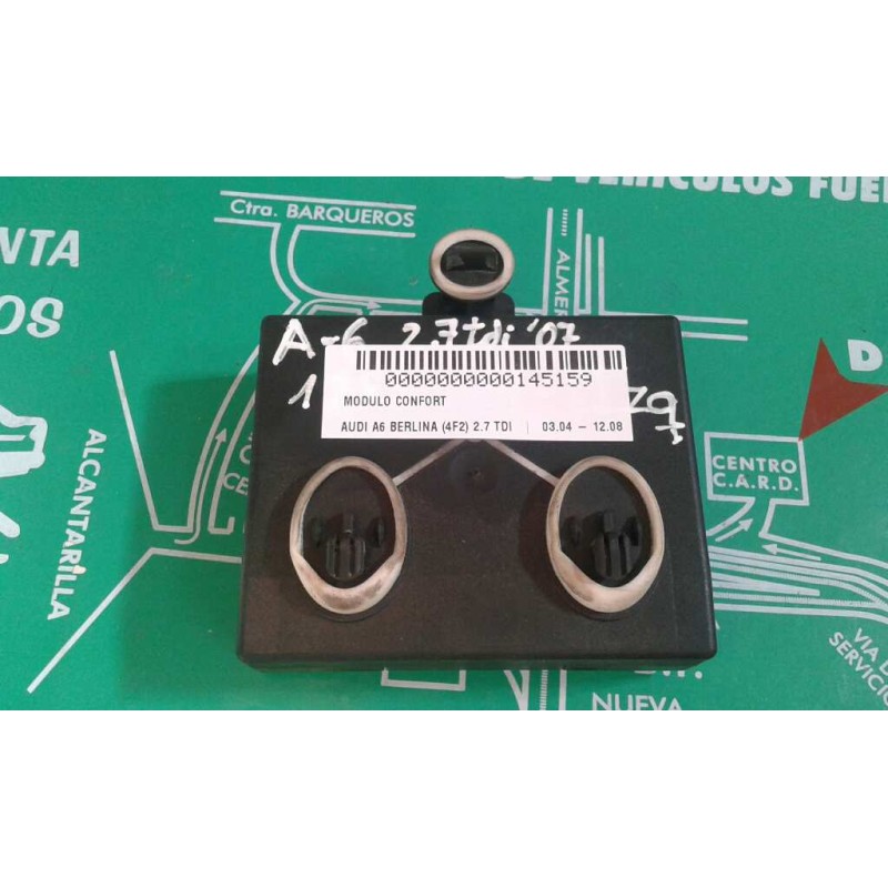 Recambio de modulo confort para audi a6 berlina (4f2) 2.7 tdi referencia OEM IAM 4F0959795F TRAS-IZQ TEMIC