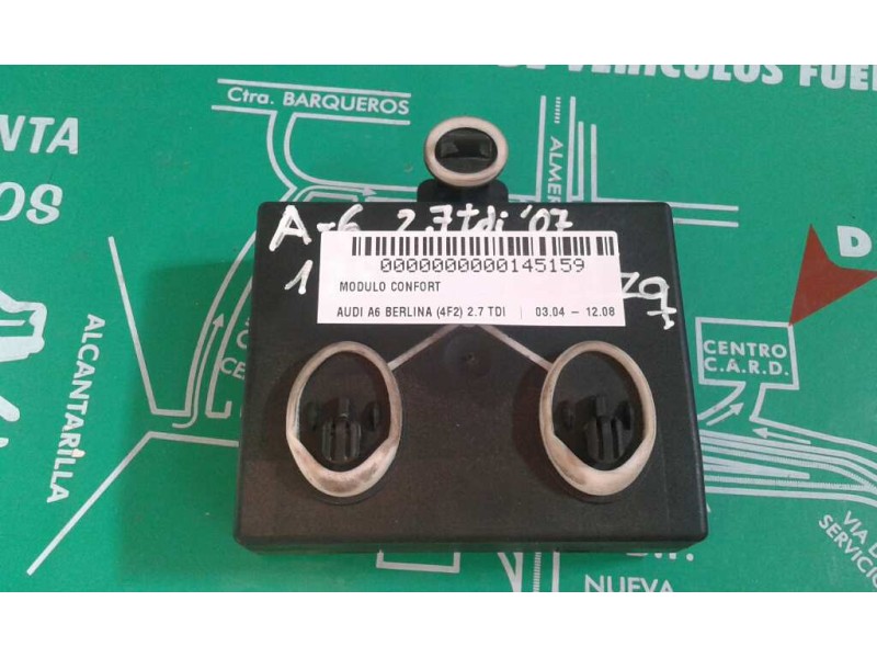 Recambio de modulo confort para audi a6 berlina (4f2) 2.7 tdi referencia OEM IAM 4F0959795F TRAS-IZQ TEMIC