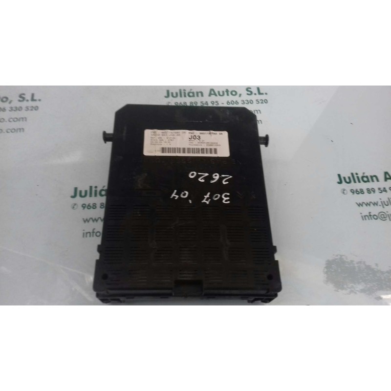 Recambio de centralita motor uce para peugeot 307 break / sw (s1) sw referencia OEM IAM 9647472780 0281011081 KIT - BOSCH