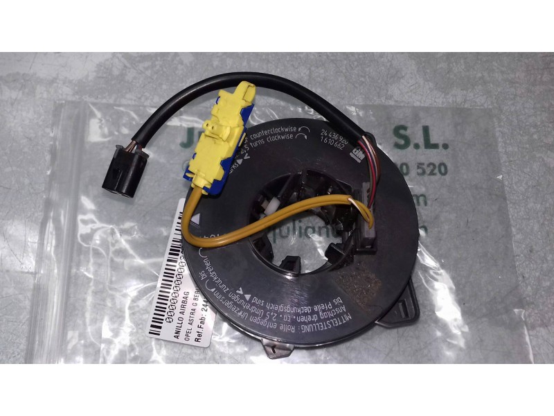 Recambio de anillo airbag para opel astra g berlina edition referencia OEM IAM 24436920 1610662 GM