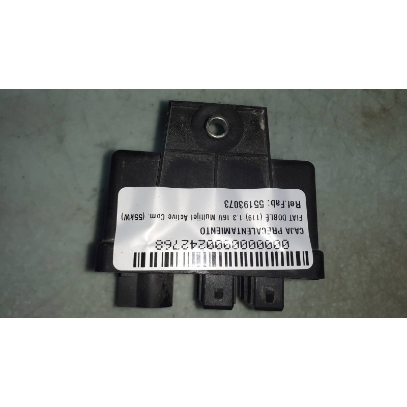 Recambio de caja precalentamiento para fiat doblo (119) 1.3 16v multijet active com. (55kw) referencia OEM IAM 55193073 38430003