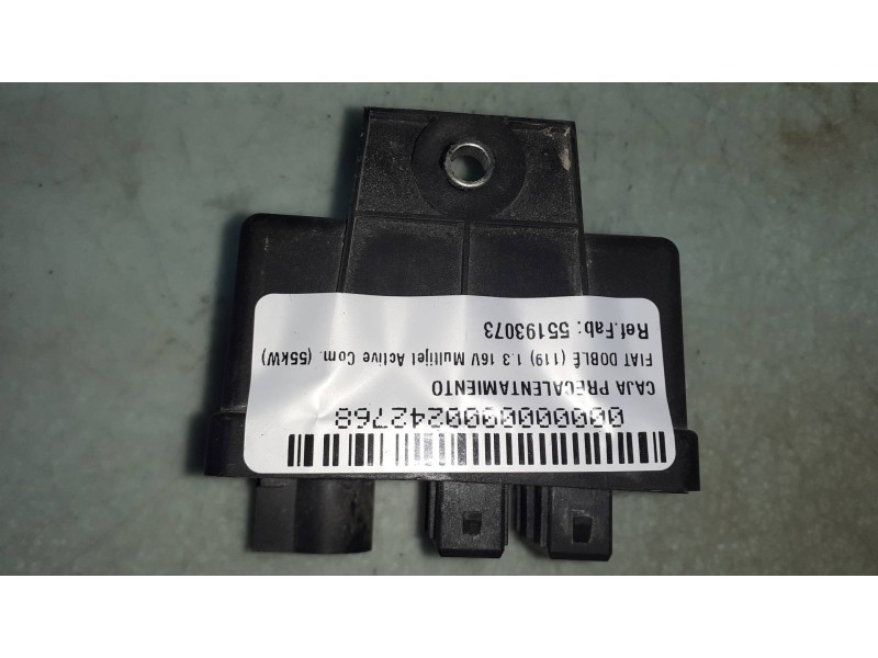 Recambio de caja precalentamiento para fiat doblo (119) 1.3 16v multijet active com. (55kw) referencia OEM IAM 55193073 38430003