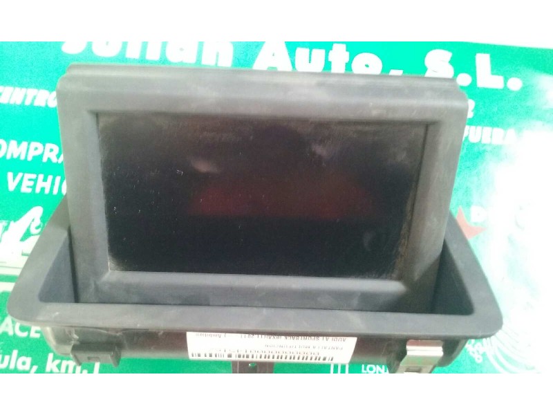 Recambio de pantalla multifuncion para audi a1 sportback (8xa) ambition referencia OEM IAM 8X0857273B  