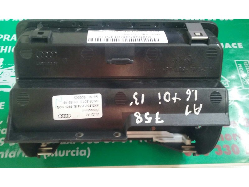 Recambio de pantalla multifuncion para audi a1 sportback (8xa) ambition referencia OEM IAM 8X0857273B  