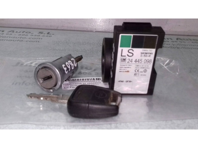 Recambio de conmutador de arranque para opel astra g berlina edition referencia OEM IAM 13107754 24445098 SIEMENS