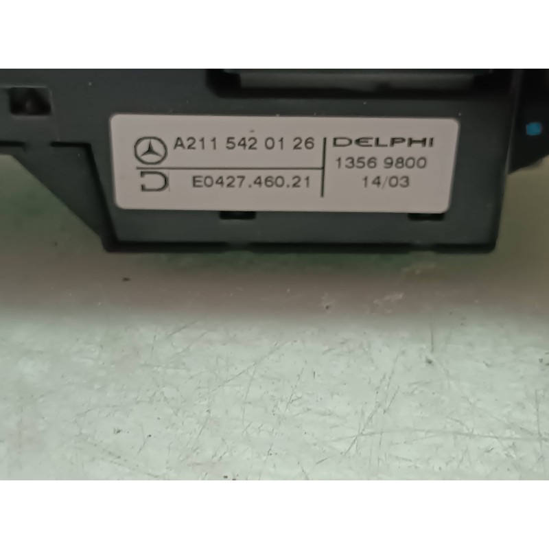 Recambio de guarnecidos palanca cambio para mercedes-benz clase e (w211) berlina e 500 (211.070) referencia OEM IAM 2118206610 0