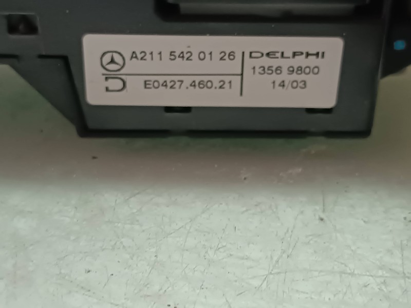 Recambio de guarnecidos palanca cambio para mercedes-benz clase e (w211) berlina e 500 (211.070) referencia OEM IAM 2118206610 0