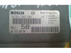 Recambio de centralita motor uce para citroen saxo 1.1 image referencia OEM IAM 9631528780 0261204788 BOSCH