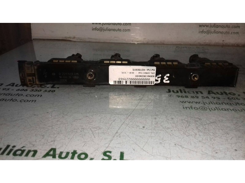 Recambio de bobina encendido para opel corsa c club referencia OEM IAM 0221503015  6 PINES