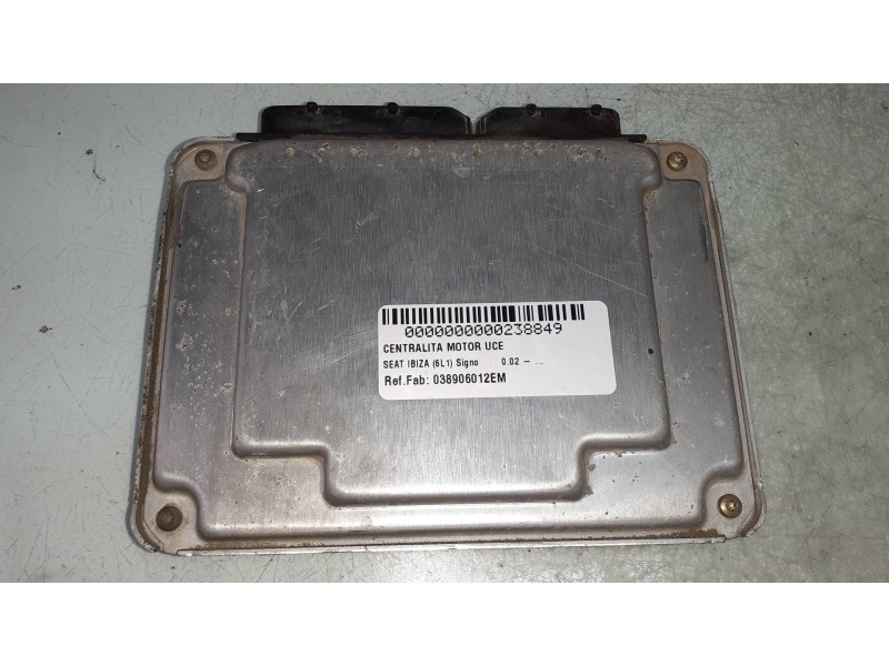 Recambio de centralita motor uce para seat ibiza (6l1) signo referencia OEM IAM 038906012EM 0281010690 BOSCH