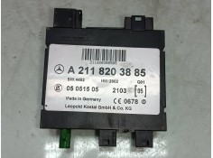 Recambio de modulo electronico para mercedes-benz clase e (w211) berlina 5.0 v8 24v cat referencia OEM IAM A2118203885 05051505 