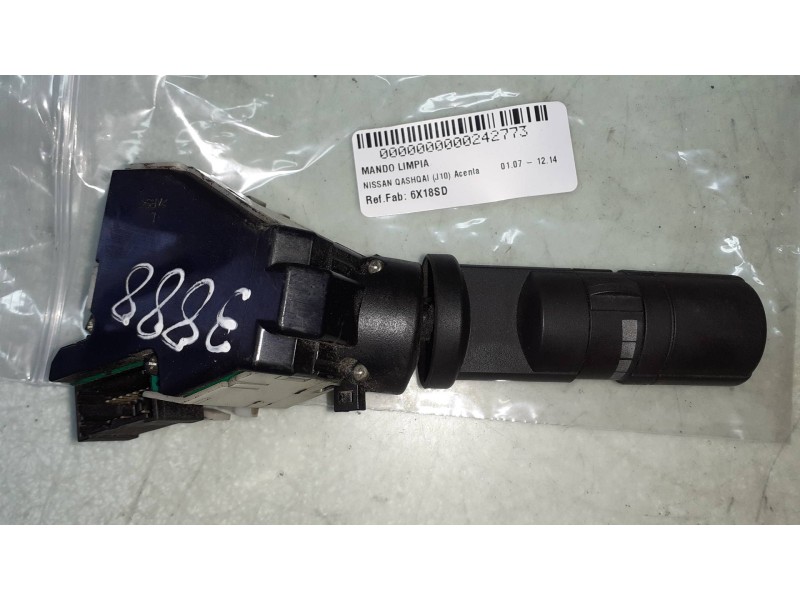 Recambio de mando limpia para nissan qashqai (j10) acenta referencia OEM IAM 6X18SD  