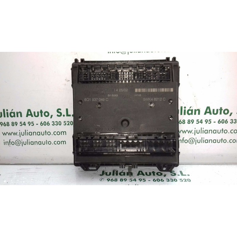 Recambio de modulo confort para skoda fabia (6y2/6y3) attractive referencia OEM IAM 6Q1937049C 5WK48212C SIEMENS