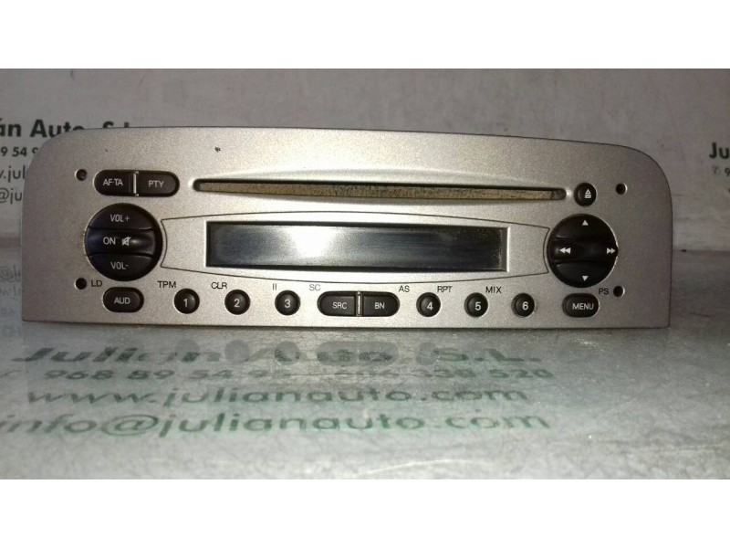 Recambio de sistema audio / radio cd para alfa romeo 147 (190) 1.6 t.spark eco distinctive referencia OEM IAM 7649378316 7353018