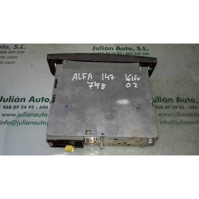 Recambio de sistema audio / radio cd para alfa romeo 147 (190) 1.6 t.spark eco distinctive referencia OEM IAM 7649378316 7353018