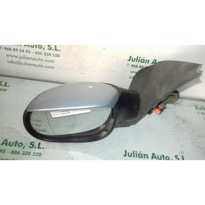 Recambio de retrovisor izquierdo para peugeot 206 berlina xt referencia OEM IAM 96480953XT  ELECTRICO