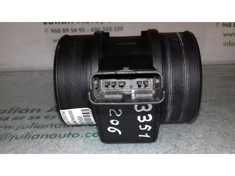 Recambio de caudalimetro para peugeot 206 berlina xt referencia OEM IAM 9628336380 5WK9623 SIEMENS