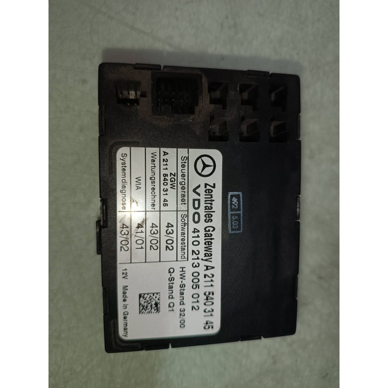 Recambio de centralita motor uce para mercedes-benz clase e (w211) berlina e 500 (211.070) referencia OEM IAM A1131533479 A21154