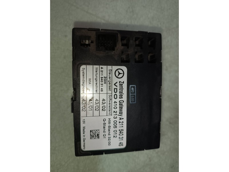 Recambio de centralita motor uce para mercedes-benz clase e (w211) berlina e 500 (211.070) referencia OEM IAM A1131533479 A21154