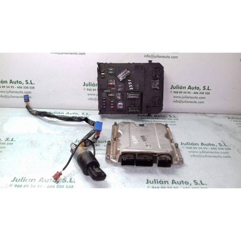 Recambio de centralita motor uce para peugeot 206 berlina xt referencia OEM IAM 0281011188 9650584680 KIT - BOSCH