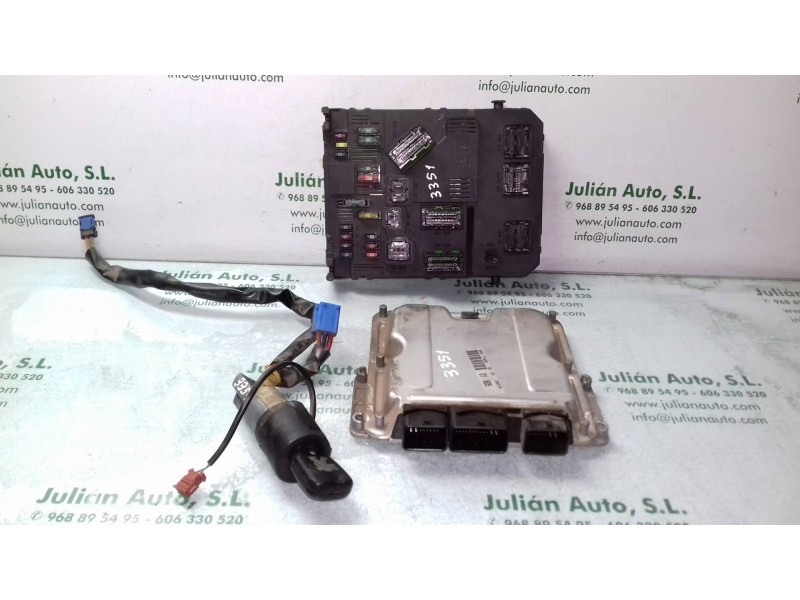 Recambio de centralita motor uce para peugeot 206 berlina xt referencia OEM IAM 0281011188 9650584680 KIT - BOSCH