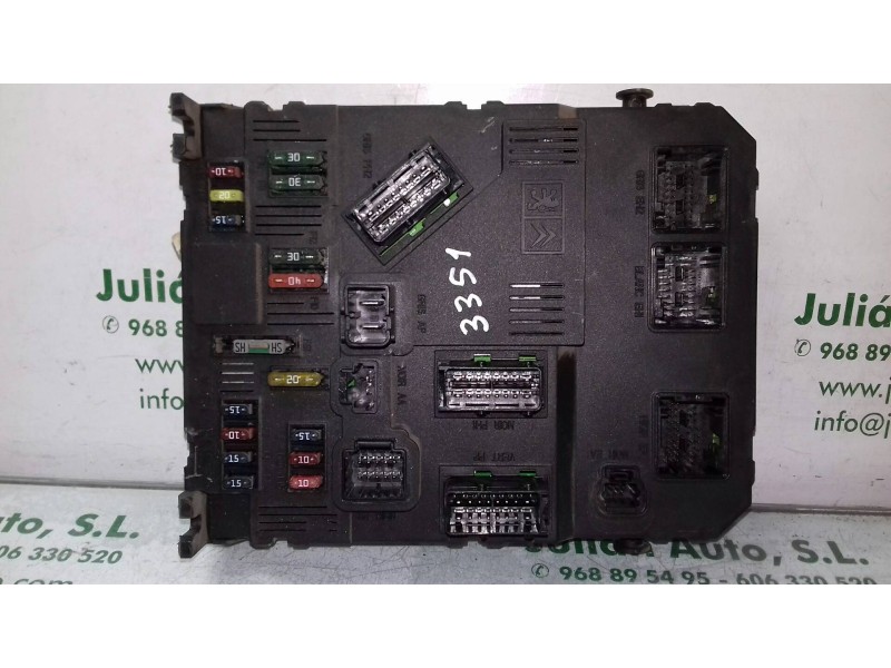 Recambio de centralita motor uce para peugeot 206 berlina xt referencia OEM IAM 0281011188 9650584680 KIT - BOSCH