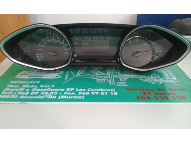Recambio de cuadro instrumentos para peugeot 308 active referencia OEM IAM 9807588280 3692295900 