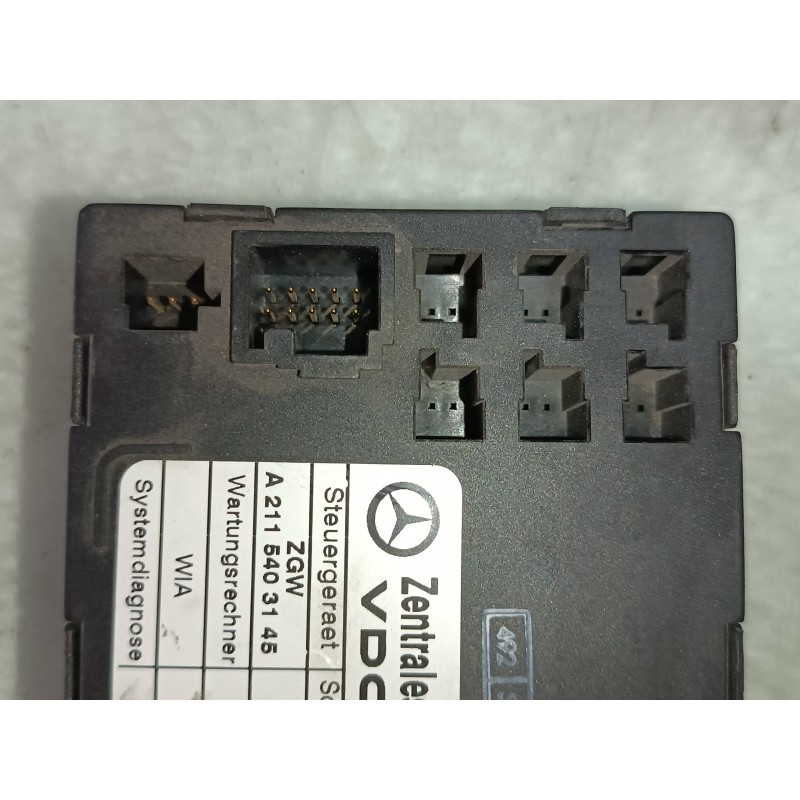 Recambio de centralita motor uce para mercedes-benz clase e (w211) berlina e 500 (211.070) referencia OEM IAM A1131533479 A21154