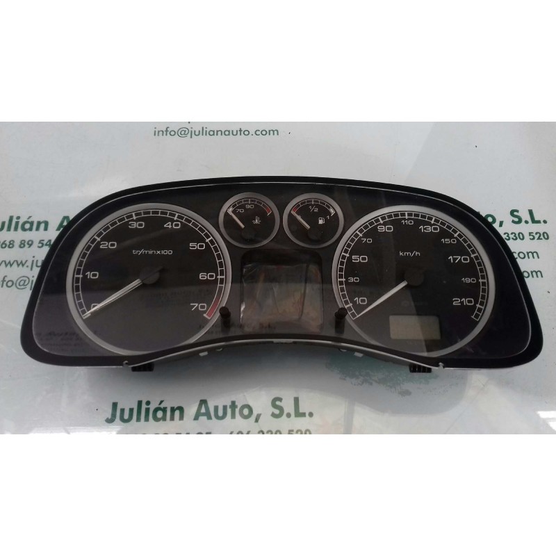 Recambio de cuadro instrumentos para peugeot 307 (s1) xt referencia OEM IAM 9645768480 NS0479380G SAGEM