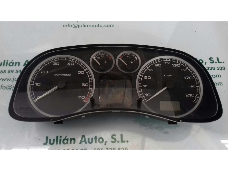 Recambio de cuadro instrumentos para peugeot 307 (s1) xt referencia OEM IAM 9645768480 NS0479380G SAGEM