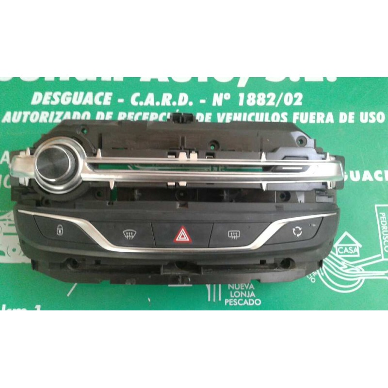 Recambio de sistema audio / radio cd para peugeot 308 active referencia OEM IAM 96777664ZD 90879NBE00020 BOTONERA RADIO