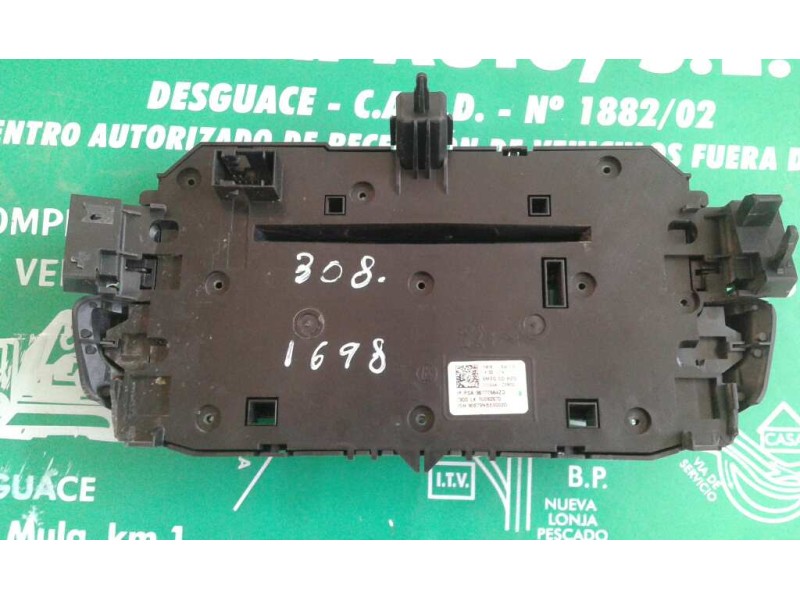Recambio de sistema audio / radio cd para peugeot 308 active referencia OEM IAM 96777664ZD 90879NBE00020 BOTONERA RADIO