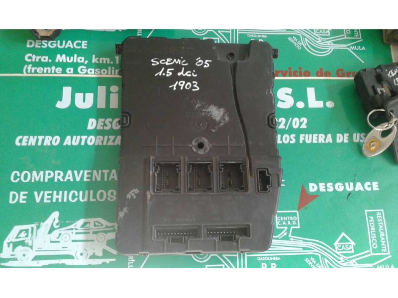 Recambio de centralita motor uce para renault scenic ii confort authentique referencia OEM IAM 8200498188 8200469340 KIT - DELPH