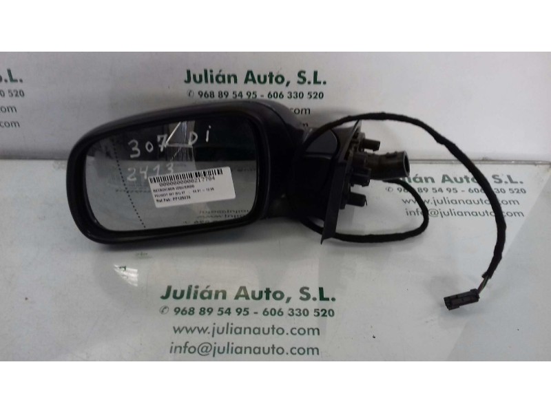 Recambio de retrovisor izquierdo para peugeot 307 (s1) xt referencia OEM IAM PP125070  ELECTRICO