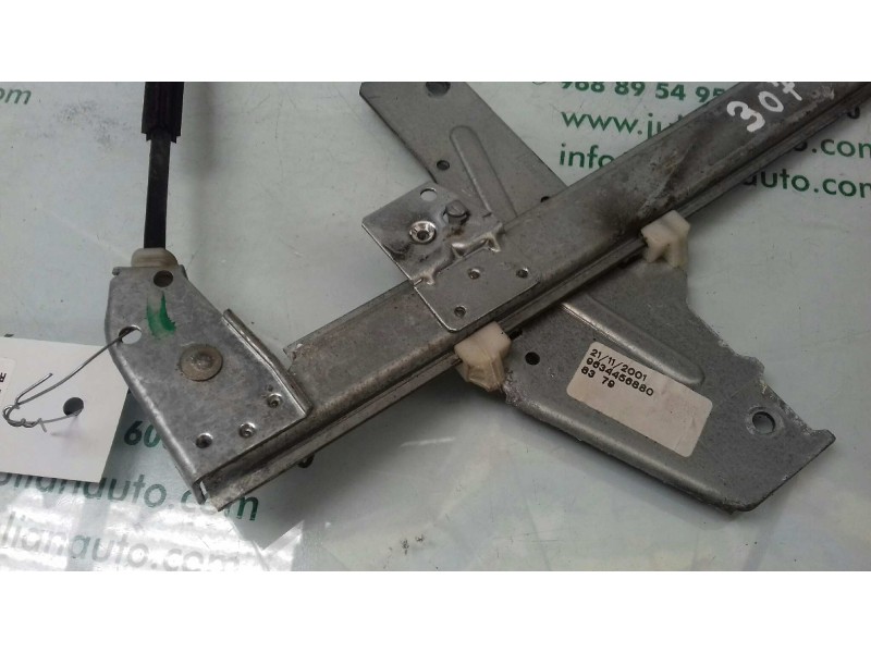 Recambio de elevalunas delantero derecho para peugeot 307 (s1) xt referencia OEM IAM 9634456880  ELECTRICO