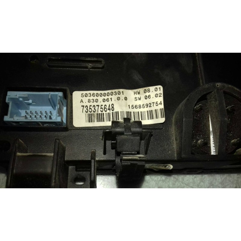 Recambio de mando climatizador para fiat stilo (192) 1.9 jtd cat referencia OEM IAM 735375648 555600001704 1568592754