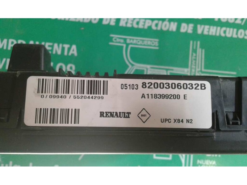 Recambio de centralita motor uce para renault scenic ii confort authentique referencia OEM IAM 8200498188 8200469340 KIT - DELPH