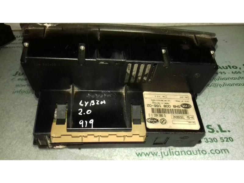 Recambio de mando climatizador para lancia lybra berlina 2.0 lx referencia OEM IAM 5HB00816602 735268242 598640000