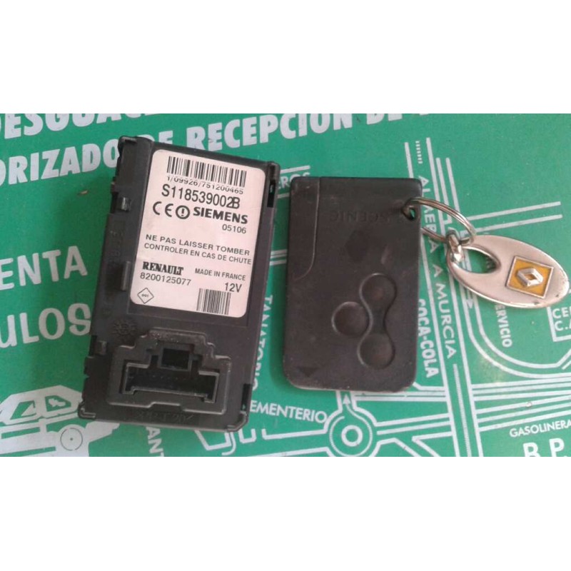Recambio de centralita motor uce para renault scenic ii confort authentique referencia OEM IAM 8200498188 8200469340 KIT - DELPH