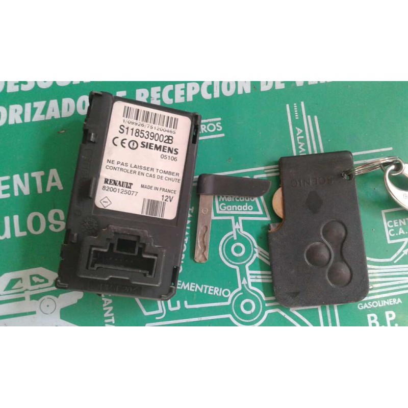Recambio de centralita motor uce para renault scenic ii confort authentique referencia OEM IAM 8200498188 8200469340 KIT - DELPH