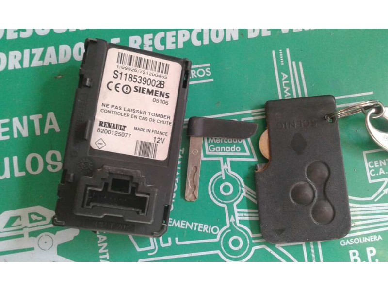 Recambio de centralita motor uce para renault scenic ii confort authentique referencia OEM IAM 8200498188 8200469340 KIT - DELPH