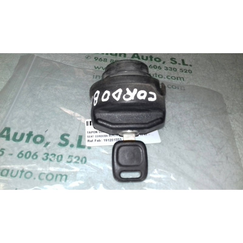 Recambio de tapon combustible para seat cordoba berlina (6k2) clx referencia OEM IAM 191201553  CON LLAVE