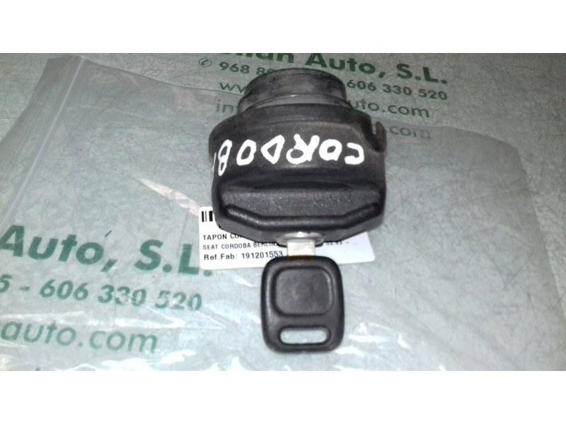 Recambio de tapon combustible para seat cordoba berlina (6k2) clx referencia OEM IAM 191201553  CON LLAVE