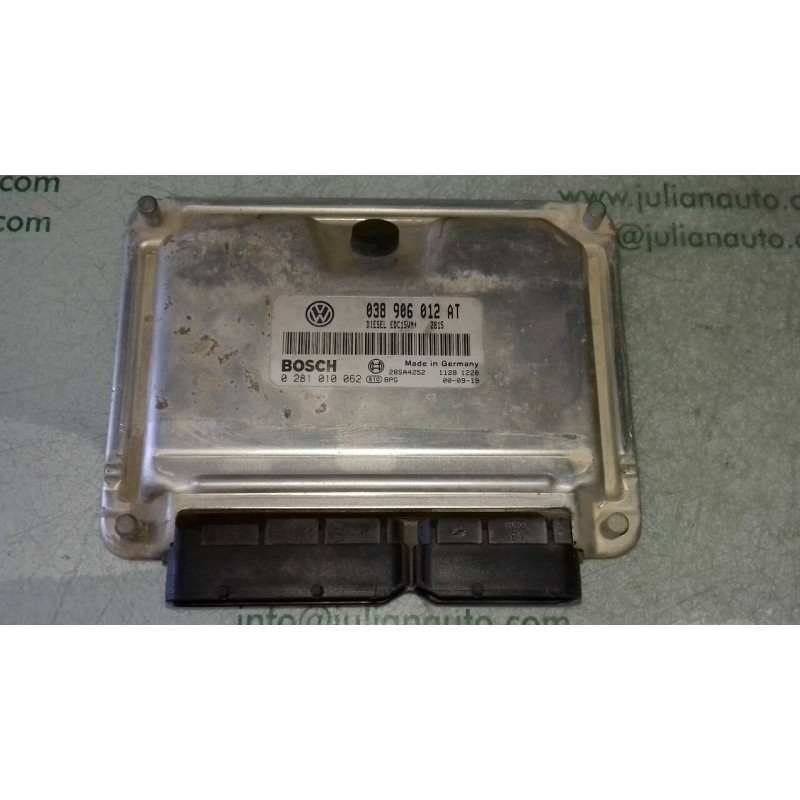 Recambio de centralita motor uce para seat toledo (1m2) select referencia OEM IAM 038906012AT 0281010062 BOSCH