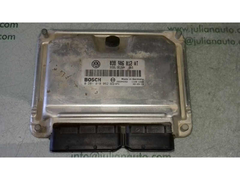 Recambio de centralita motor uce para seat toledo (1m2) select referencia OEM IAM 038906012AT 0281010062 BOSCH