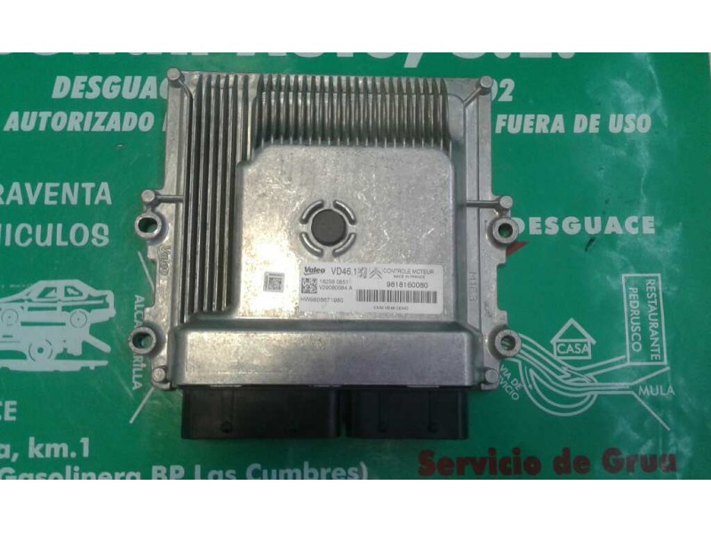 Recambio de centralita motor uce para peugeot 208 allure referencia OEM IAM 9818160080 162560851/V29080084A KIT - VALEO