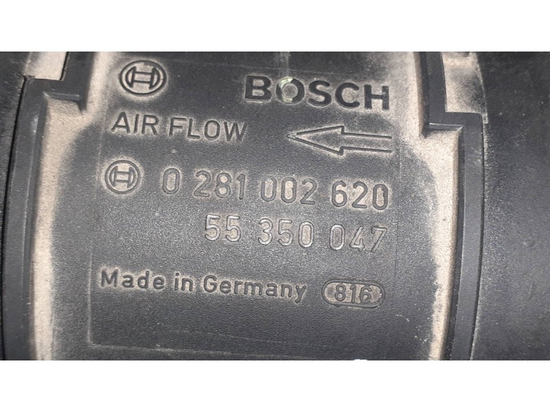 Recambio de caudalimetro para opel meriva blue line referencia OEM IAM 55353047 0281002620 CONECTOR 5 PINES