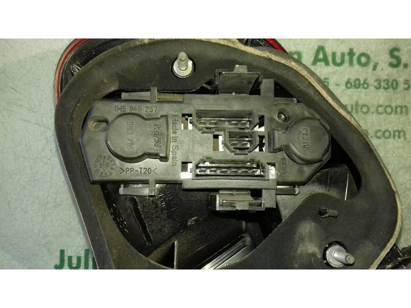 Recambio de piloto trasero derecho para seat toledo (1m2) signo referencia OEM IAM 1M5945257  