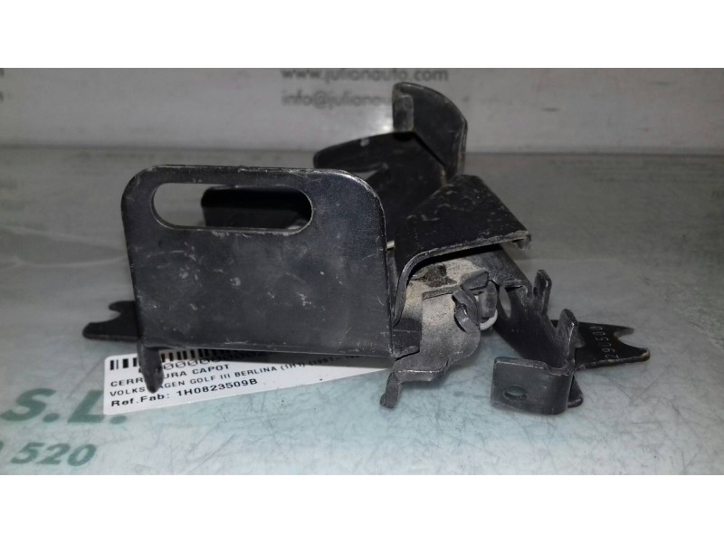 Recambio de cerradura capo para volkswagen golf iii berlina (1h1) gti referencia OEM IAM 1H0823509B 290500  Recambio de cerradura capo para volkswagen golf iii berlina (1h1) gti referencia OEM IAM 1H0823509B 290500