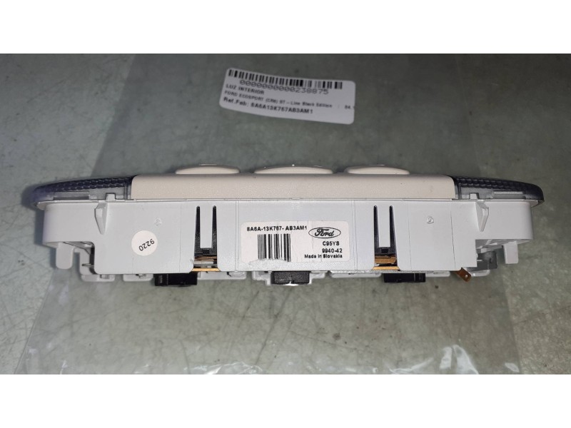 Recambio de luz interior para ford ecosport (cr6) st-line black edition referencia OEM IAM 8A6A13K767AB3AM1  
